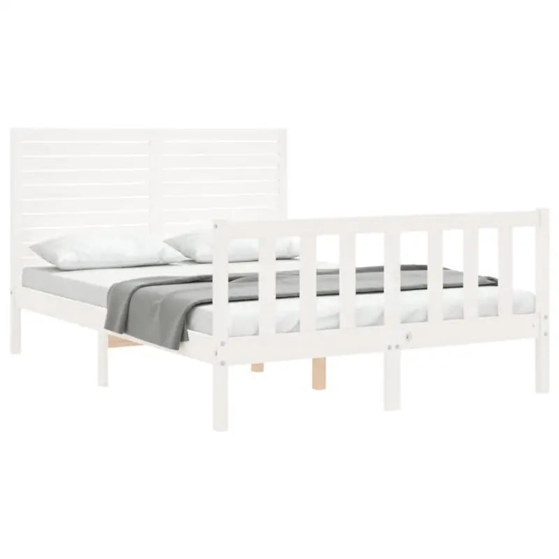 Massief grenenhout bedframe voor een goede nachtrust en natuurlijke stijl - Bedden & bedframes