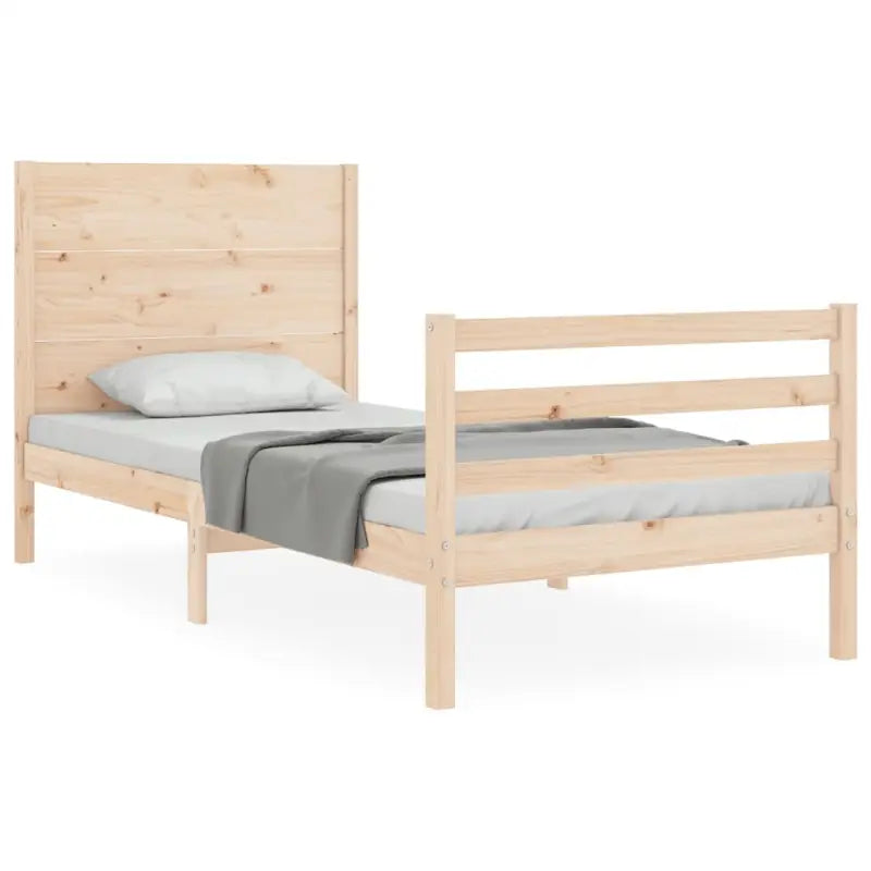 Massief grenenhout bedframe voor een goede nachtrust en stijlvol interieur - Bedden & bedframes