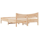 Massief grenenhout bedframe voor een moderne slaapkamer en uitstekende ondersteuning - Bedden & bedframes