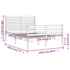 Massief grenenhout bedframe voor een natuurlijke en comfortabele slaapruimte - Bedden & bedframes