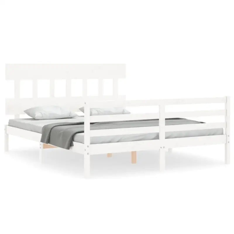 Massief Grenenhout Bedframe voor een Natuurlijke en Comfortabele Slaapruimte - Bedden & bedframes