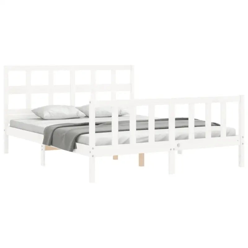 Massief Grenenhout Bedframe voor een Natuurlijke en Comfortabele Slaapruimte - Bedden & bedframes
