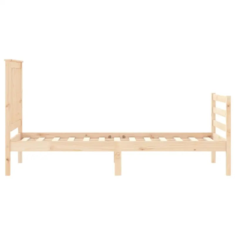 Massief Grenenhout Bedframe voor een Natuurlijke en Decoratieve Slaapkamer - Bedden & bedframes