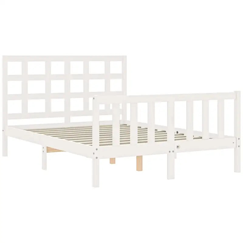 Massief Grenenhout Bedframe voor Een Natuurlijke en Decoratieve Slaapruimte - Bedden & bedframes