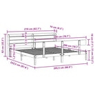 Massief Grenenhout Bedframe voor een Natuurlijke en Decoratieve Slaapkamer - Bedden & bedframes