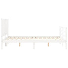 Massief Grenenhout Bedframe voor een Natuurlijke en Decoratieve Slaapruimte - Bedden & bedframes