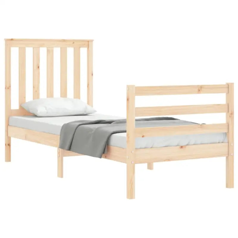 Massief Grenenhout Bedframe voor een Natuurlijke en Decoratieve Slaapkamer - Bedden & bedframes