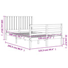 Massief Grenenhout Bedframe voor een Natuurlijke en Decoratieve Slaapruimte - Bedden & bedframes