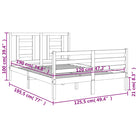 Massief Grenenhout Bedframe voor een Natuurlijke en Decoratieve Slaapkamer - Bedden & bedframes