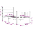 Massief Grenenhout Bedframe voor een Natuurlijke en Stevige Slaapplek - Bedden & bedframes