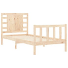 Massief grenenhout bedframe voor een natuurlijke en stijlvolle slaapkamer - Bedden & bedframes