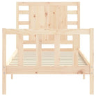 Massief grenenhout bedframe voor een natuurlijke en stijlvolle slaapkamer - Bedden & bedframes