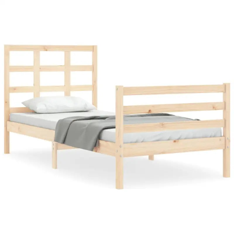 Massief Grenenhout Bedframe voor een Praktische en Natuurlijke Slaapruimte - Bedden & bedframes