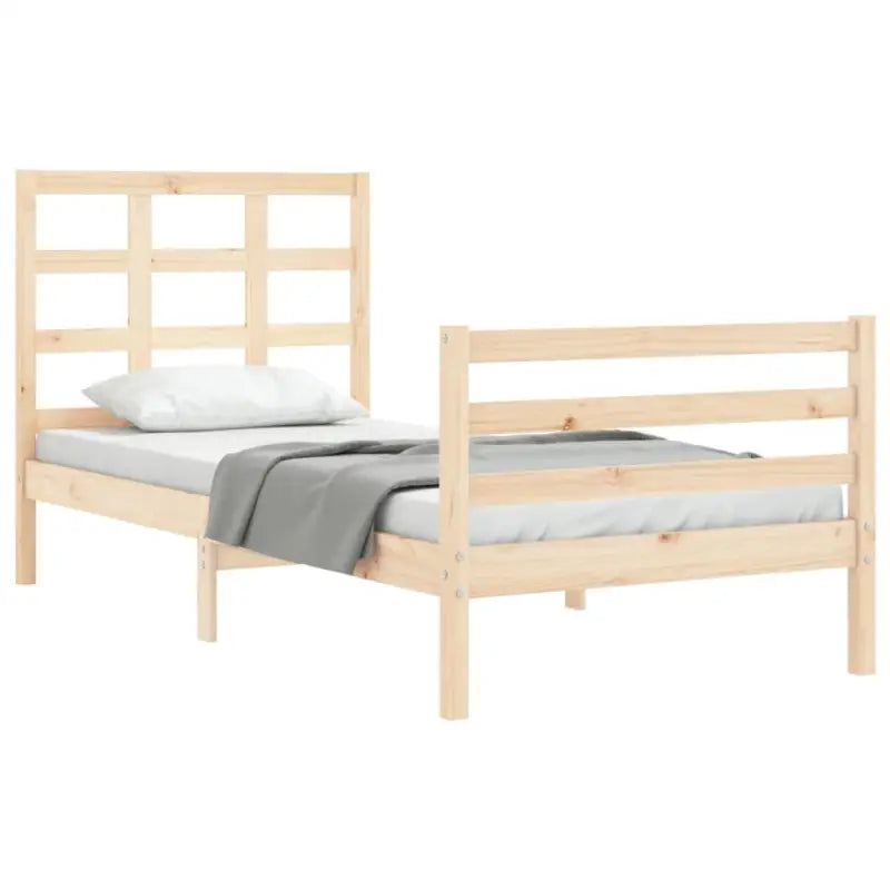Massief Grenenhout Bedframe voor een Praktische en Natuurlijke Slaapruimte - Bedden & bedframes