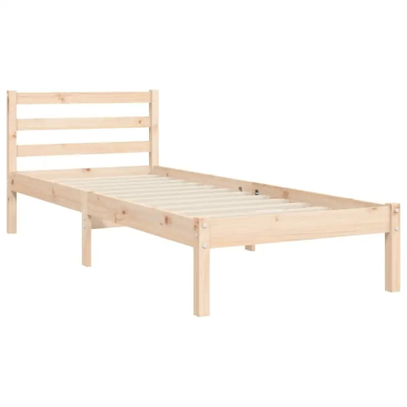Massief grenenhout bedframe voor een stabiele en natuurlijke uitstraling - Bedden & bedframes