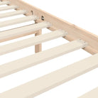 Massief grenenhout bedframe voor een stabiele en natuurlijke uitstraling - Bedden & bedframes