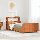 Massief Grenenhout Bedframe voor een Stevige en Duurzame Nachtrust - Wasbruin / 90 x 190 cm - Bedden & bedframes