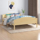 Massief grenenhout bedframe voor stevige en duurzame nachtrust - Bruin / 140 x 200 cm - Bedden & bedframes
