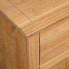 Massief grenenhout dressoir met 3 laden en opbergruimte - Dressoirs & buffetkasten