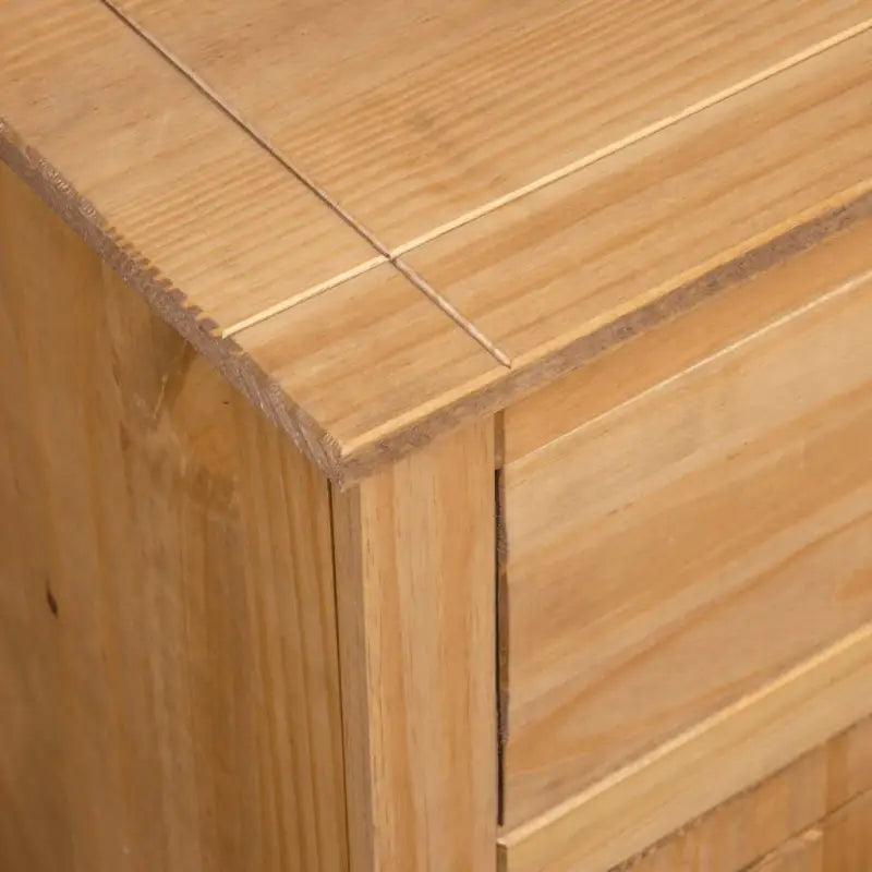 Massief grenenhout dressoir met 3 laden en opbergruimte - Dressoirs & buffetkasten