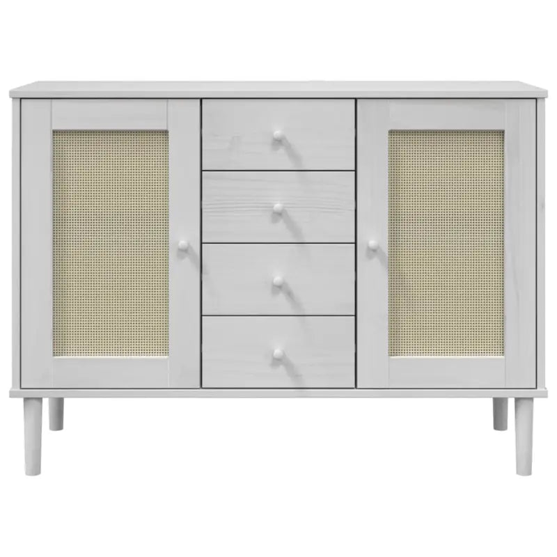 Massief Grenenhout Dressoir met Minimalistische Charme voor Jouw Kamer - Dressoirs & buffetkasten