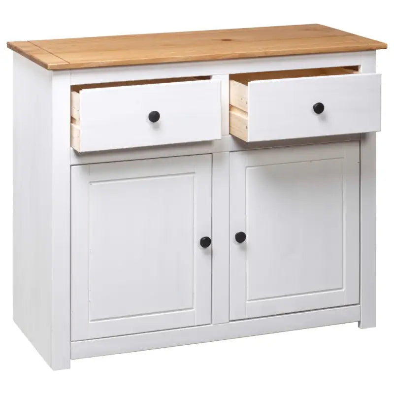 Massief Grenenhout Dressoir met Rustiek en Trendy Design - Dressoirs & buffetkasten