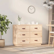 Massief Grenenhout Dressoir voor een Natuurlijke Touch in je Kamer - Dressoirs & buffetkasten