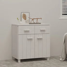 Massief grenenhout dressoir voor een stijlvolle en praktische inrichting - Wit / 1 - Dressoirs & buffetkasten