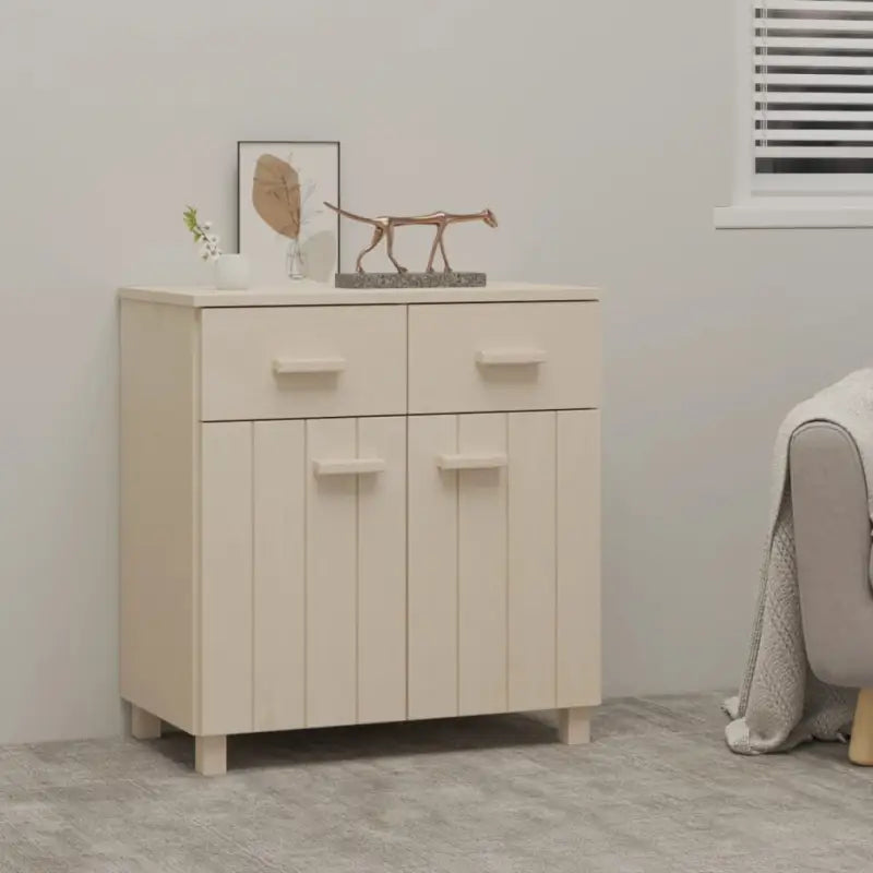 Massief grenenhout dressoir voor een stijlvolle en praktische inrichting - Honingbruin / 1 - Dressoirs & buffetkasten