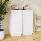 Massief Grenenhout Dressoir voor Praktisch en Decoratief Gebruik - Wit / 2 - Dressoirs & buffetkasten