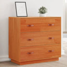 Massief grenenhout dressoir voor praktische en natuurlijke opbergruimte - Wasbruin / 1 - Dressoirs & buffetkasten