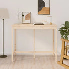 Massief Grenenhout Eettafel voor wijn en bijeenkomsten - Naturel / 140 x 80 x 110 cm / 1 - Eettafels