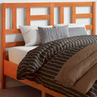 Massief Grenenhout Hoofdeinde voor een trendy en elegante slaapkamer - Wasbruin / 185.5 x 104 cm / 1 - Hoofdborden