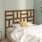 Massief Grenenhout Hoofdeinde voor een trendy en elegante slaapkamer - Honingbruin / 141 x 104 cm / 1 - Hoofdborden