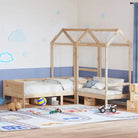 Massief grenenhout houten slaapbank en bank voor slaapkamer en woonkamer - Bedden & bedframes