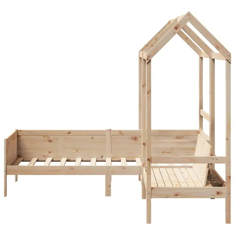 Massief grenenhout houten slaapbank en bank voor slaapkamer en woonkamer - Bedden & bedframes