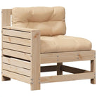Massief Grenenhout Loungeset met modulair ontwerp voor in de tuin - Tuinsets