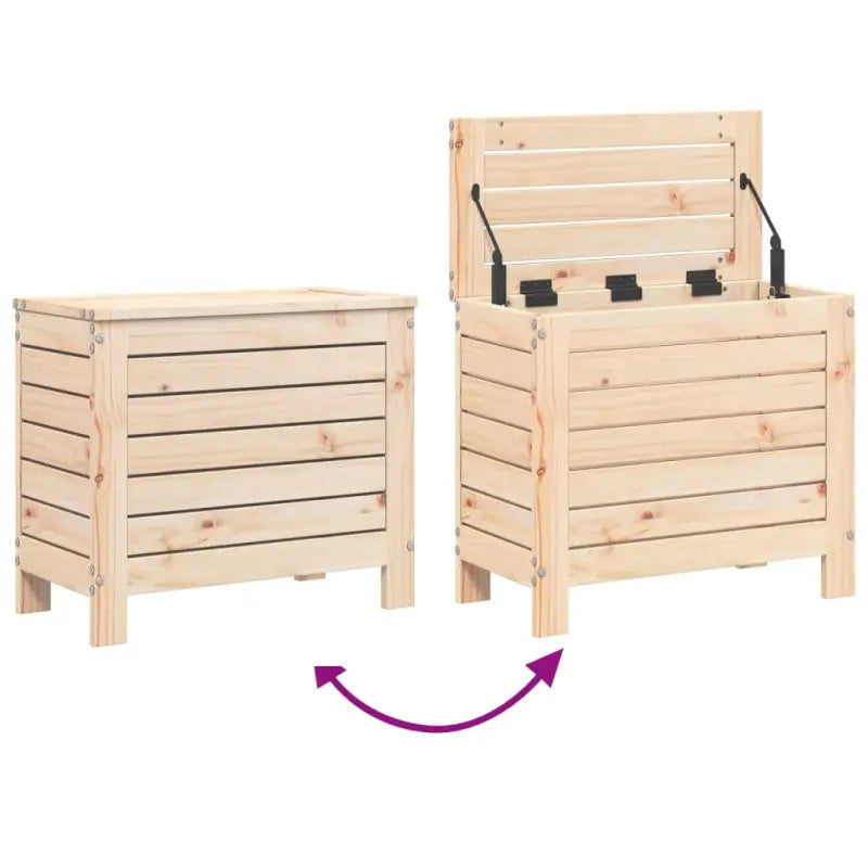 Massief Grenenhout Loungeset met Modulair Ontwerp voor in de Tuin - Tuinsets