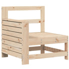 Massief Grenenhout loungeset met modulair ontwerp voor tuin en terras - Tuinsets