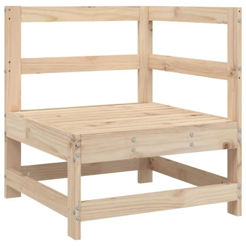 Massief grenenhout loungeset met modulair ontwerp voor tuin en terras - Tuinsets