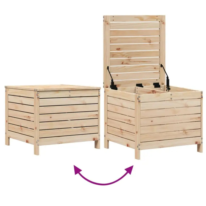 Massief grenenhout loungeset met modulair ontwerp voor tuin en terras - Tuinsets