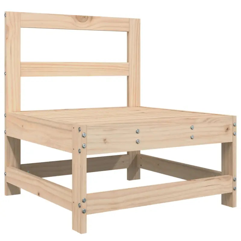 Massief grenenhout loungeset met modulair ontwerp voor tuin en terras - Tuinsets