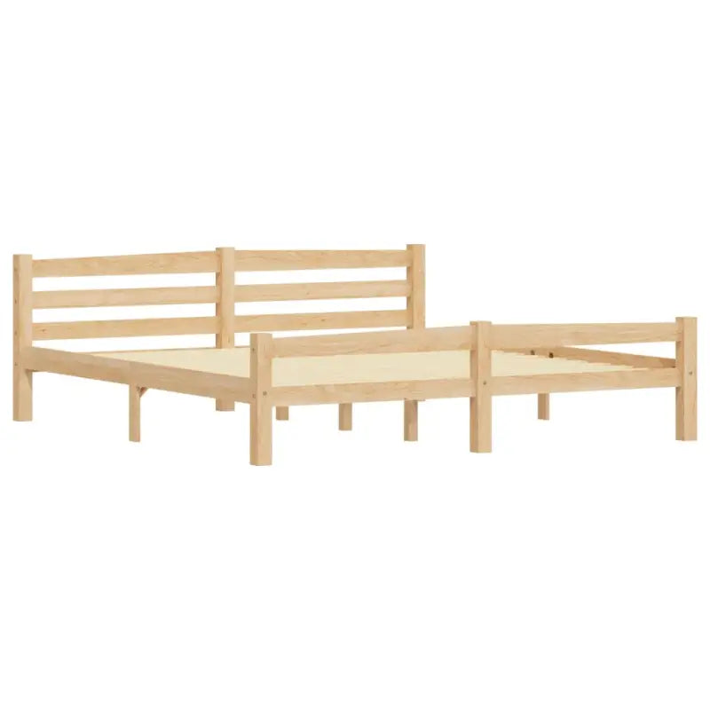 Massief Grenenhout Modern Bedframe voor een stijlvolle slaapkamer - Bedden & bedframes