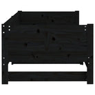 Massief grenenhout multifunctionele uitschuifbare slaapbank met totale afmetingen - Bedden & bedframes