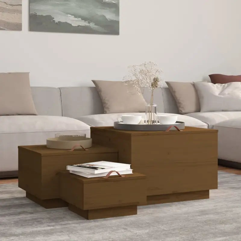Massief grenenhout opbergboxen voor grote en kleine opbergboxen - Opbergkasten & lockerkasten