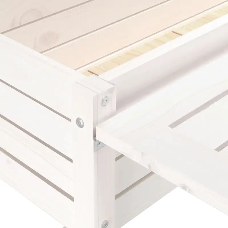 Massief grenenhout plantenbak met inklapbaar tafelblad voor buiten - Bloempotten & plantenbakken