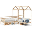 Massief Grenenhout Slaapbank en Bank voor Slaapkamer en Woonkamer - Bedden & bedframes