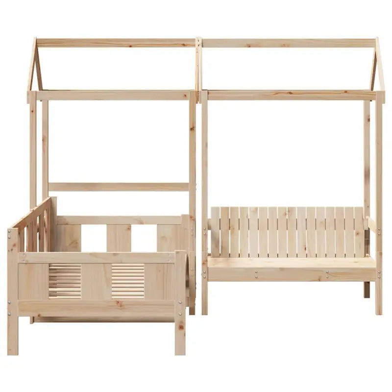 Massief Grenenhout Slaapbank en Bank voor Slaapkamer en Woonkamer - Bedden & bedframes