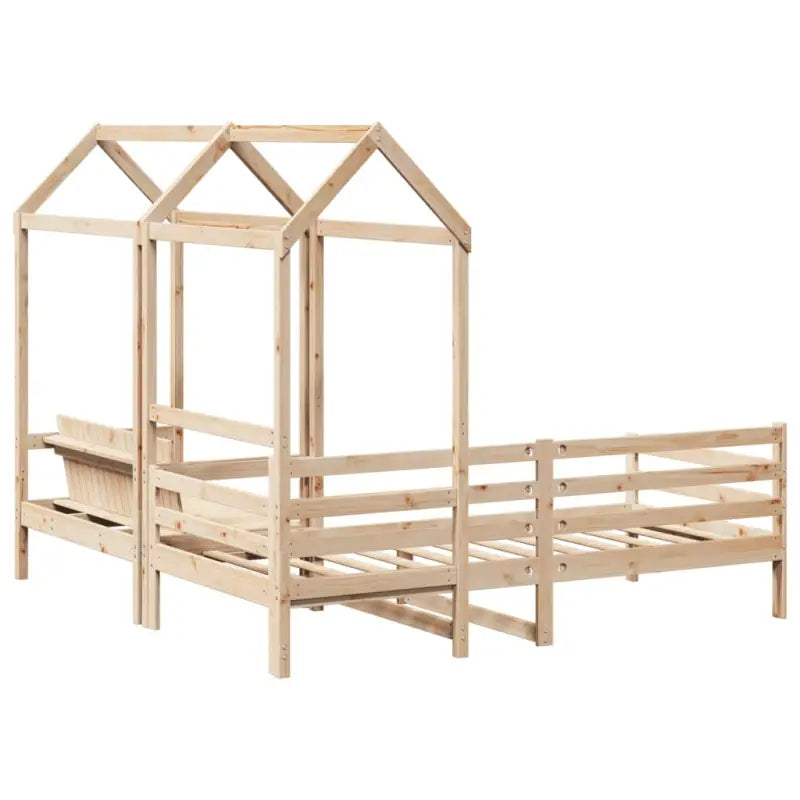 Massief Grenenhout Slaapbank en Bank voor Slaapkamer en Woonkamer - Bedden & bedframes