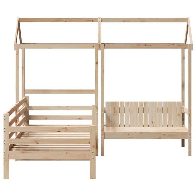 Massief Grenenhout Slaapbank en Bank voor Slaapkamer en Woonkamer - Bedden & bedframes